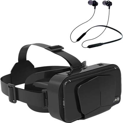 DRUMSTONE 3D VR Headset Glasses – Perfect for Gaming, Music, and Movies Anytime