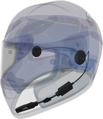 BluArmor HS1 Helmet Bluetooth System HD Music, Calls, Navigation, 360° App Smart Headphones