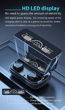York Series M10 TWS Bluetooth 5.1 Earphone boxwireless Earbuds Stereo Sports Waterproof Bluetooth