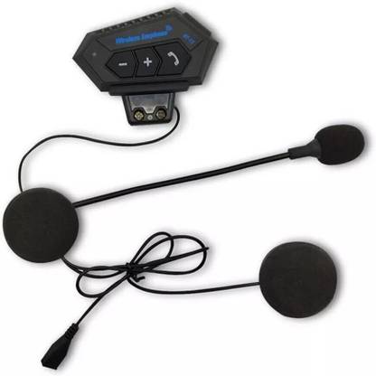 road religion Motorcycle Helmet Bluetooth Audio System, Dual Earphone with Built-in Mic Smart Headphones