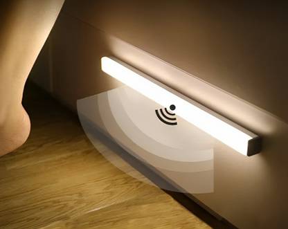 PunnkFunnk Standard Size LED Closet Lights,Rechargable Battery Operated Under Cabinet Light Motion Sensor Light