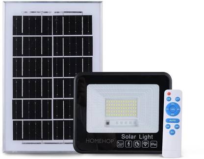 Homehop Solar LED Outdoor Wall Flood Lights Waterproof Automatic Lamp for Home Garden Smart Bulb