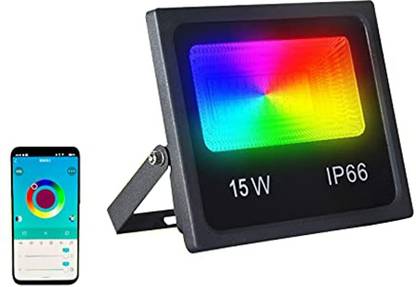 ELEPHANTBOAT APP Remote Control 15 Watt RGBW Led Lights IP66 Waterproof Outdoor Garden Light LED Spot Light