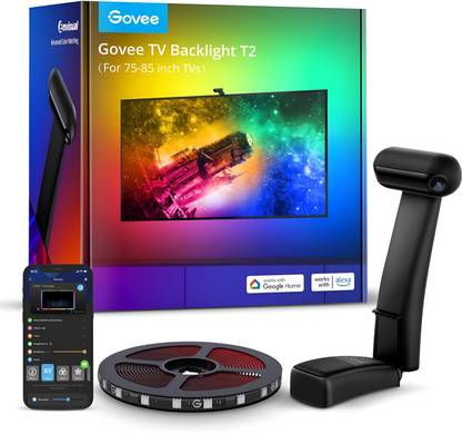 Govee Envisual TV LED Backlight T2 with Dual Cameras for 75-85 inch TV Sync