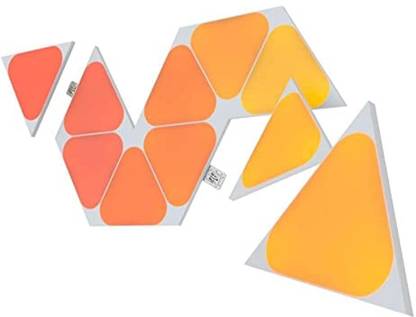 nanoleaf Shapes Mini Triangles WiFi and Thread Smart 16M+ Color LED Wall Lights (10 Pack)