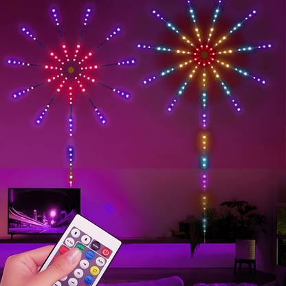WBD Smart Led Multicolor Remote, Usb Controlled Firework Bluetooth Light Strip