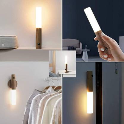 Zorzel Wireless LED Wall Light Indoor Motion Sensor Battery USB Rechargeable Motion Sensor Light