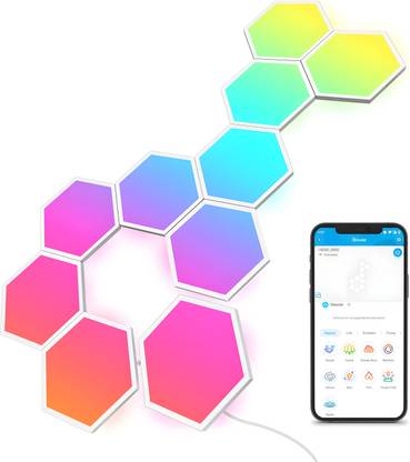 Govee Glide Hexa Light Panels, RGBIC Hexagon LED Wall Lights
