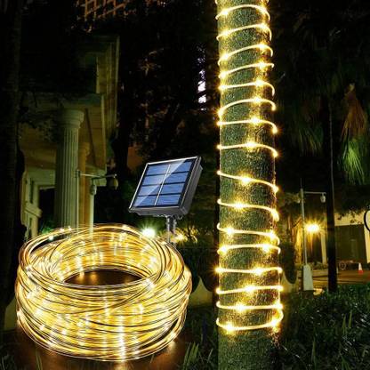 Litverse Solar Rope Lights Solar Powered String Lights 40FT 120 LEDs 8 Modes Fairy Solar Light Set