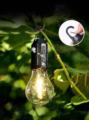 netpaa Rechargeable Hanging Camping Bulb with 3 Modes D20 Ceiling Lamp