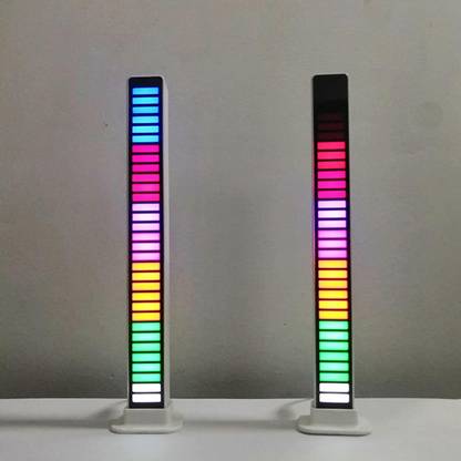 RHONNIUM Creative Colorful LED Ambient Light,with 8 Modes Music Sync-er Smart Sensor Light