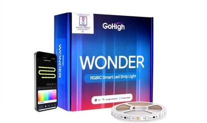 GOHIGH RGBIC Smart LED Strip Lights, 5m/16.4ft Wi-Fi Strip Light | Mobile App Control. Light Strip
