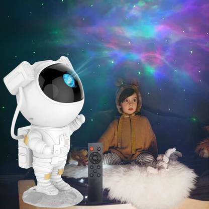 BASS BLING High Quality Galaxy Night Light Astronaut Space Star Projector Smart Bulb