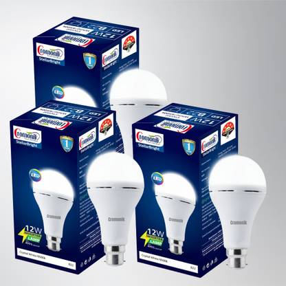 Cromonik Pack of 3-Multi-Purpose Backup Bulb Smart Bulb