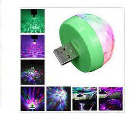 Snekar USB Operated Disco Projection Light Multicolor Disco Smart Bulb