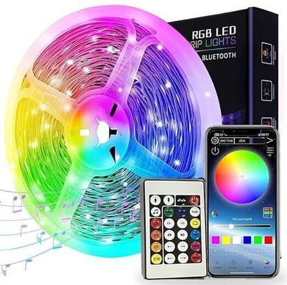 Urban Infotech 15 Mtr Smart Led Strip Light Music Color Changing with App and Remote Control Light Strip