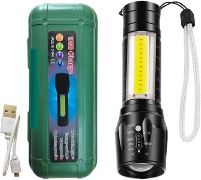 gvv USB Rechargeable Torch Aluminum Super Bright Torch Flambe Torch & Mould Set