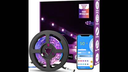 radion 5M Smart 5050 RGB LED Strip Lights 16M colors music Sync app control 60led/meter