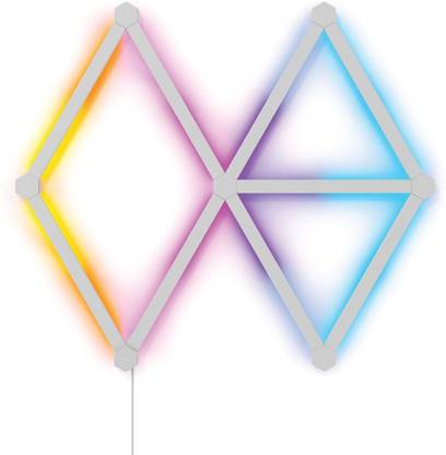 nanoleaf Lines WiFi Smart RGBW 16M+ Color LED Lights Starter Kit (9 LED Light Lines)