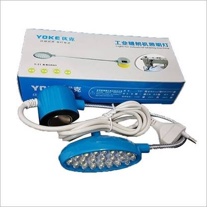 BLJIENT YOKE LIGHT WITH WHITE LED BULB ( FLOOR LAMP BASE ) Table Lamp
