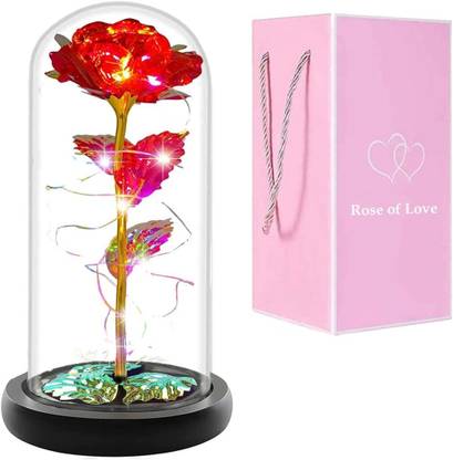 dushyant singh Gift,Light Up Rose Table Lamp