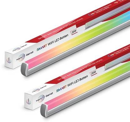 Wipro Garnet 20W Smart LED Batten Smart Tube Light