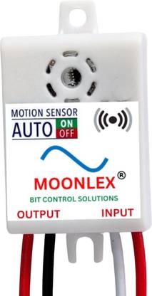 Moonlex Smart Motion Sensor Switch Microwave Radar, Occupancy Sensor Motion Sensor Light