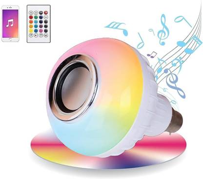 DAYBETTER Wireless Bluetooth LED Bulb with Speaker | Remote Control Music Bulb Smart Bulb