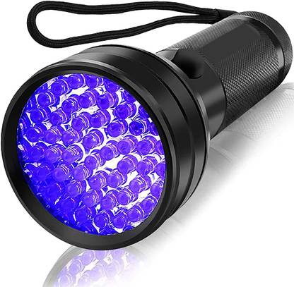 HASTHIP UV Flashlights Torch 51 LEDs, UV Flashlight Black Light for Pet Urine Detection Torch