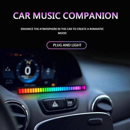 Triangle Ant ™32 Bit Music Level Lights APP Controlled RGB Music Level Indicator Light Motion Sensor Light