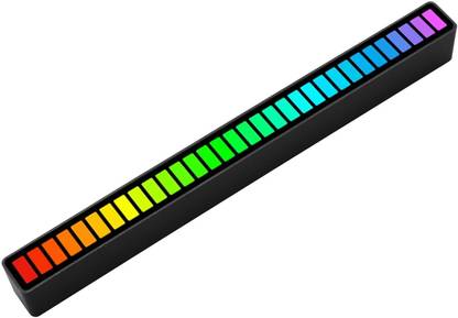 CocksComb RGB Sound Control LED Music Spectrum Display analyzer audio Rhythm Light Smart Sensor Light