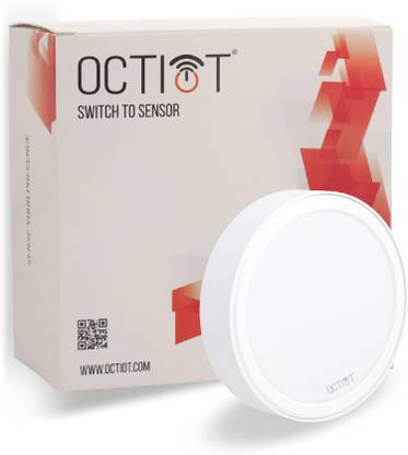 OCTIOT OCT-XVELA Motion Sensor Auto On/Off Surface LED Panel Light, 10Watt 3000K Motion Sensor Light