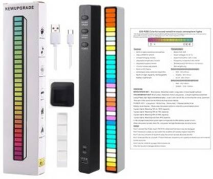 AirMount RGB Sound Reactive LED Light Bar, Sound Control Light Smart Sensor Light