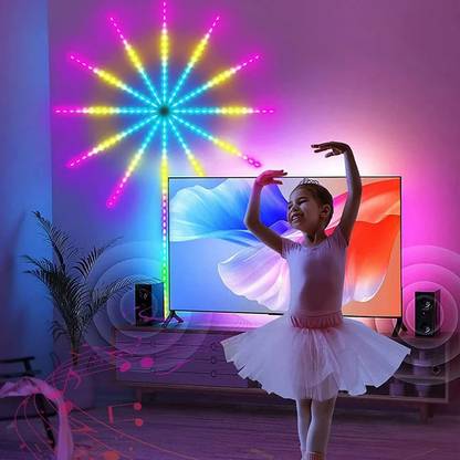 glowsmart Firework Lights with Remote App Control with music sync Smart Sensor Light