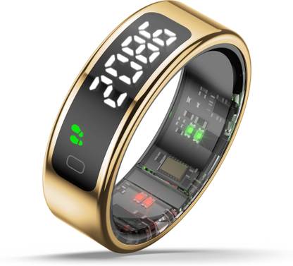 pebble Halo | Display, Gesture Controls, Health Tracker & Sleek Design Smart Ring
