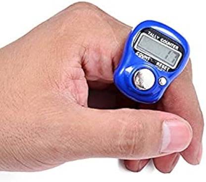 RADHA KRISHNA MART Finger Counter for mantra jap/ Digital Tally Counter