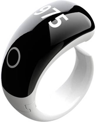 WonderWrap Smart Ring with Wireless Charging Touch Control Buttons 5 Interchangeable Sizes Smart Ring