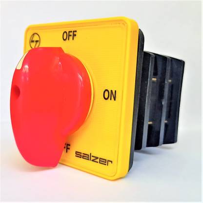 Salzer (L&T) 61196 40A 4Pole ON-OFF S10 Cam Operated Rotary Switch