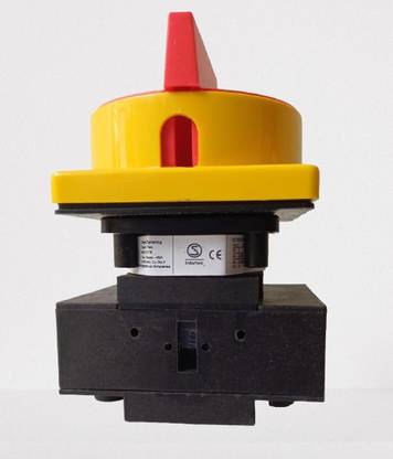 Salzer 25A 3Pole ONOFF S25 B33 L&T Cam Operated Rotary Switch/Load break switch