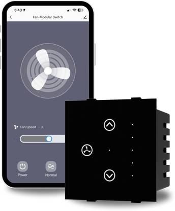 AZIOT Smart Modular 1 Fan Regulator Touch Switch Smart Switch