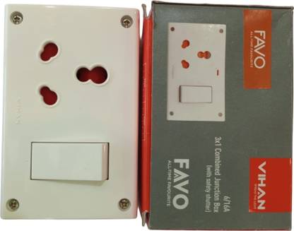 Rgtas VIHAN SWITCH SOCKET COMBINED