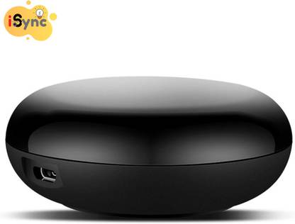 iSync Smart Universal IR remote (IR blaster) Mobile app control, with Alexa for TV/AC