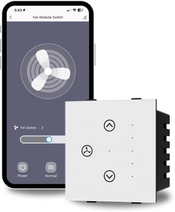 AZIOT Smart Modular 1 Fan Regulator Touch Switch Smart Switch