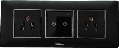 LaCasa 6 Module Smart Switch Plate Google Assistant/Alexa Compatible - 122S