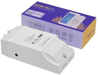 Sonoff POW R2|16Amp 3500 Watts|High Power|WiFi|Energy Monitoring|Alexa and Google Home Smart Switch