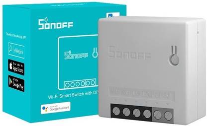 Sonoff Mini R2 - Smart Wifi Switch, 10A 2200W, Alexa, Google, Android & iOS app Smart Switch