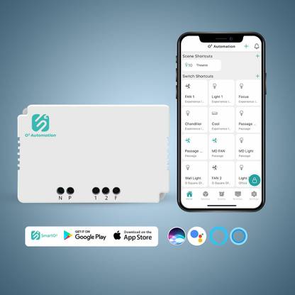 OSQUARE 2switch+1fan Smart Retrofit