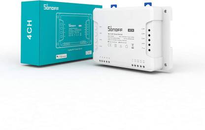 UB Sonoff SONOFF 4CH R3 Smart Switch, Wifi , Alexa,& Google Home Assistant Smart Switch
