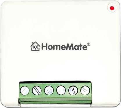 HomeMate WiFi 2 Node Smart Switch | No Hub Required | Retro Fit with Manual Control Smart Switch