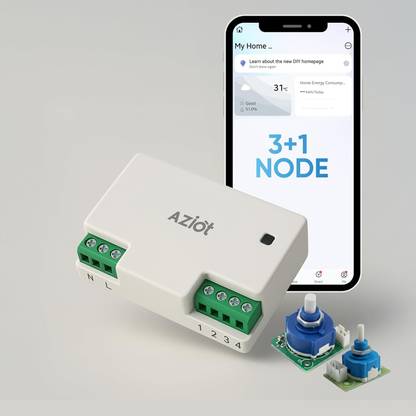 AZIOT 3+1 Fan Retrofit Smart Switch